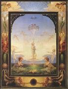 Philipp Otto Runge Morning (first version) (mk09) oil painting reproduction
